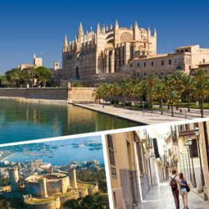 Panoramic bus excursion of Palma and visit to the cathedral