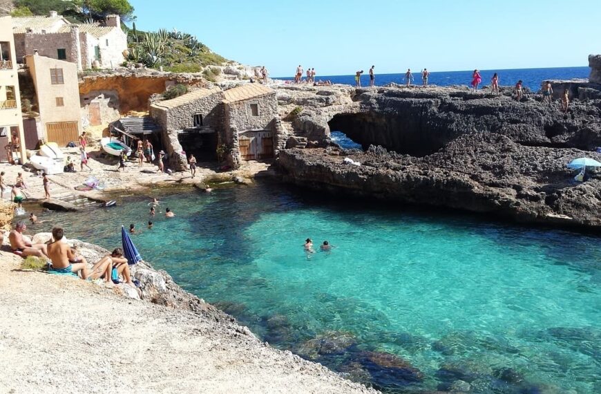 Natural pools in Mallorca