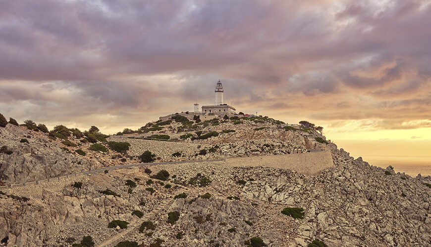 The most beautiful lighthouses in Mallorca