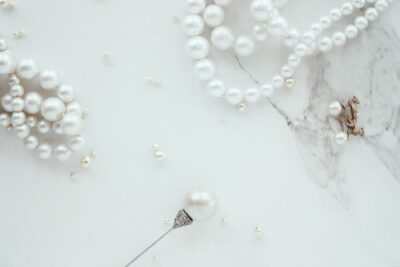 perlas, un collar de perlas