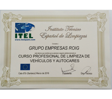 mid noticiar Curso profesional de limpieza de vehículos y autocares
