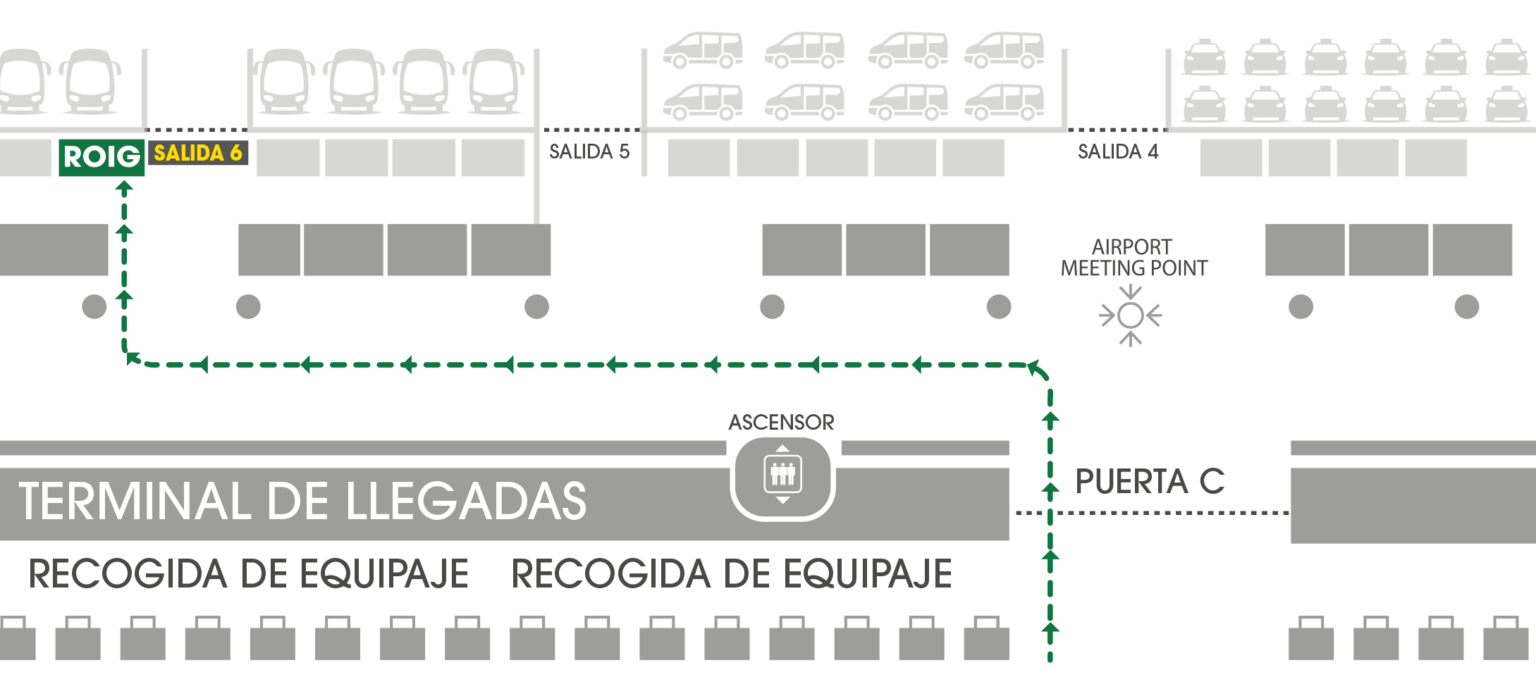 Plano Oficina 2025 ES Nuestra oficina en el Aeropuerto de Palma de Mallorca