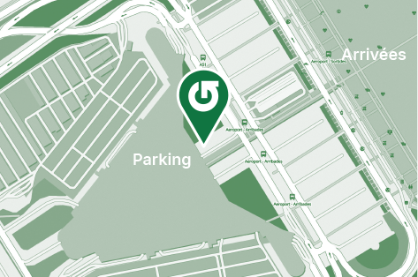 Mapa situacion aeropuerto FR Prise en charge aeroport