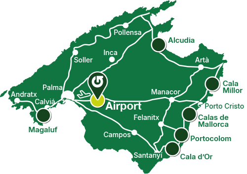 mapa aeropuerto Retour Aeroport