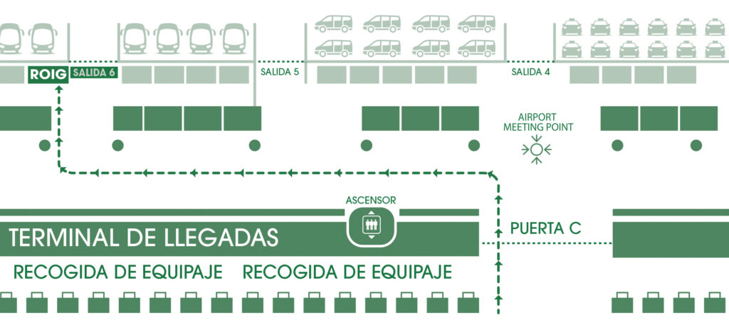 Plano Oficina 2025 ES Nuestra oficina en el Aeropuerto de Palma de Mallorca