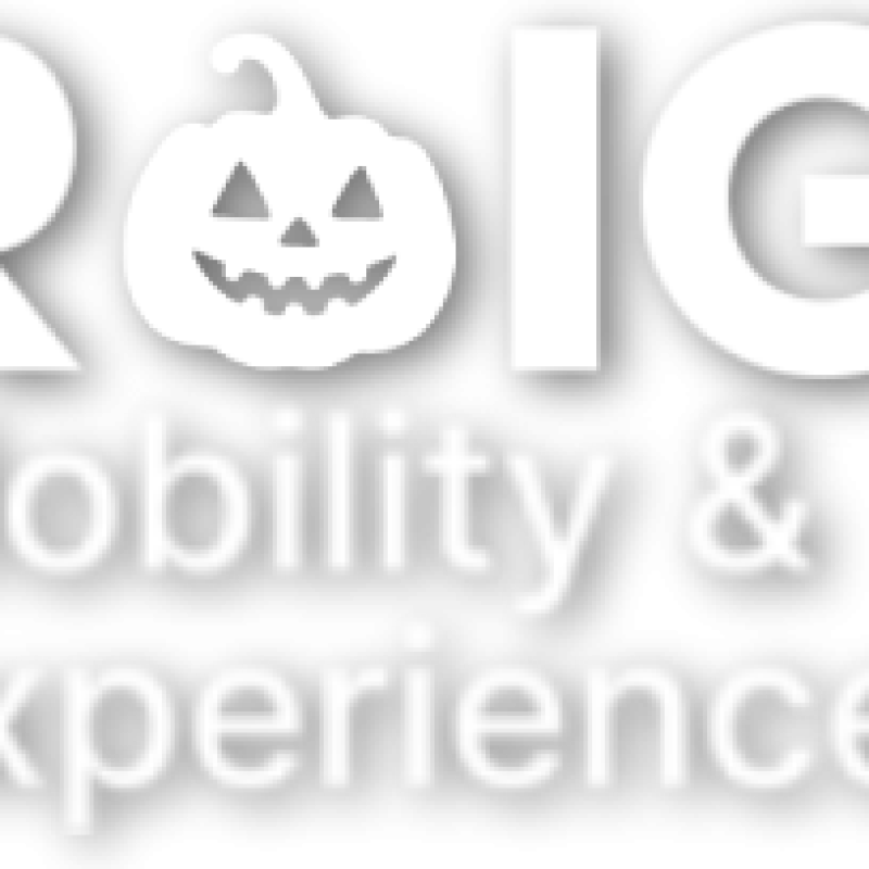 Logotipo ROIG mobility & experiences compacto centrado positivo